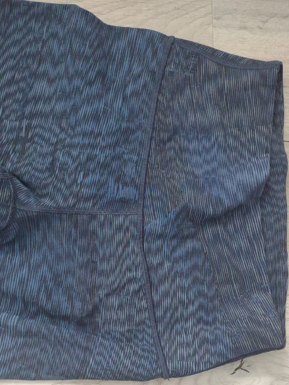 lululemon athletica Navy and Deep Blue Patterned Leggings